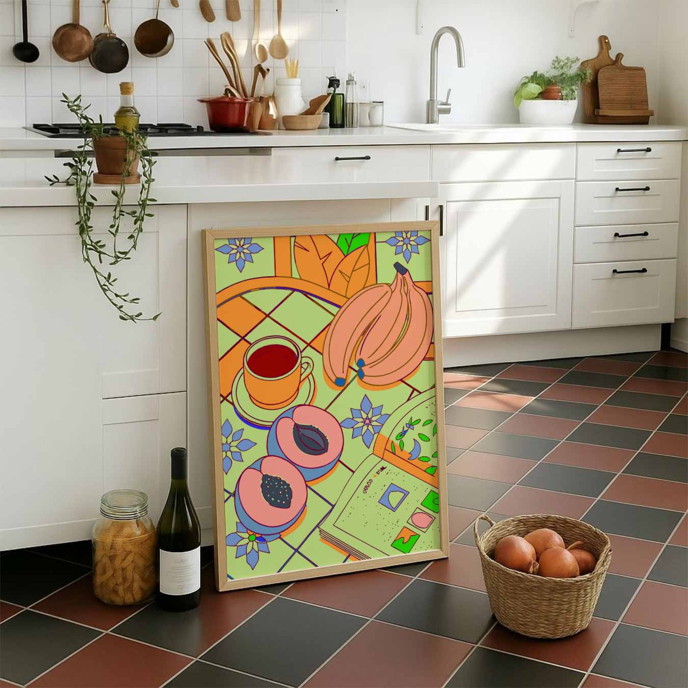 Kleurrijk Ontbijt Moment Poster