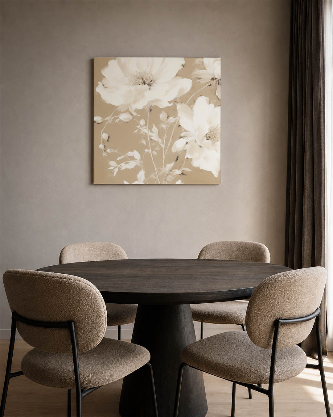 Bloemrijke elegantie Kunstwerk