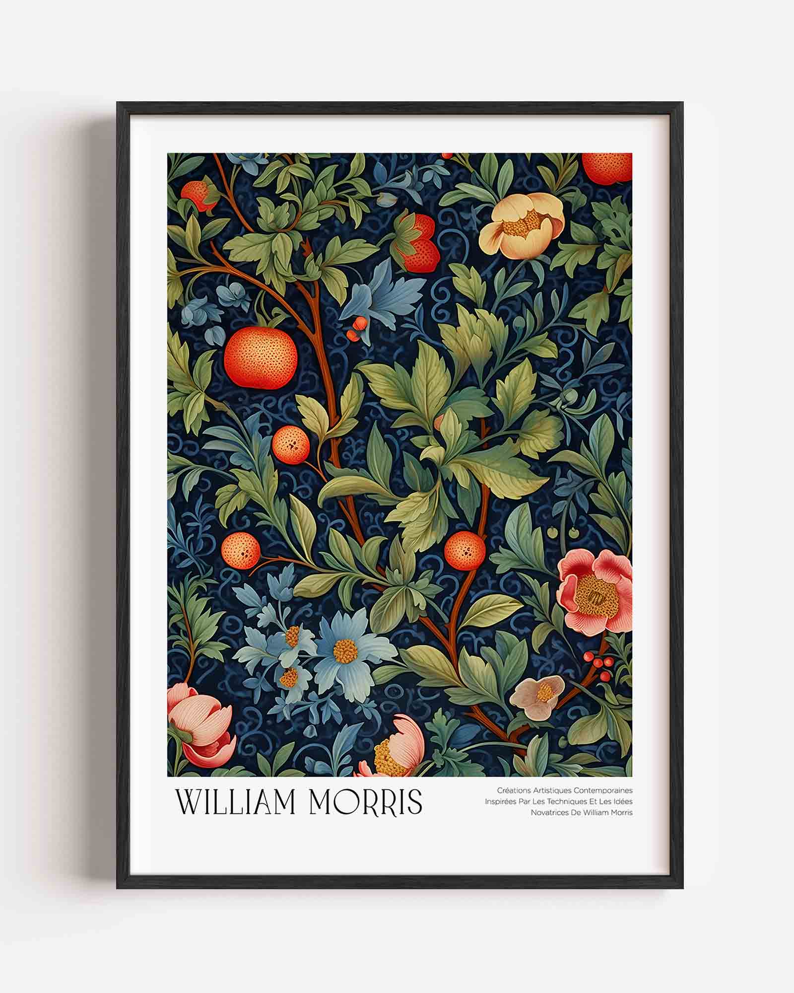 Bloemen en fruit Poster