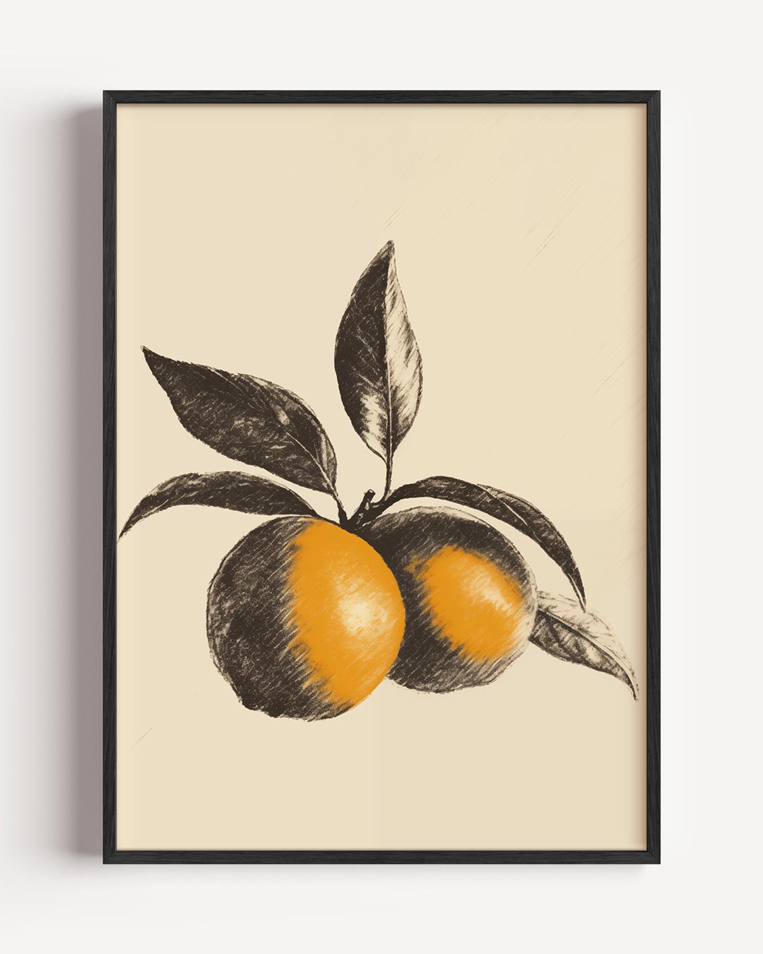 Vintage Citrus Vruchten Poster-WallArtistic