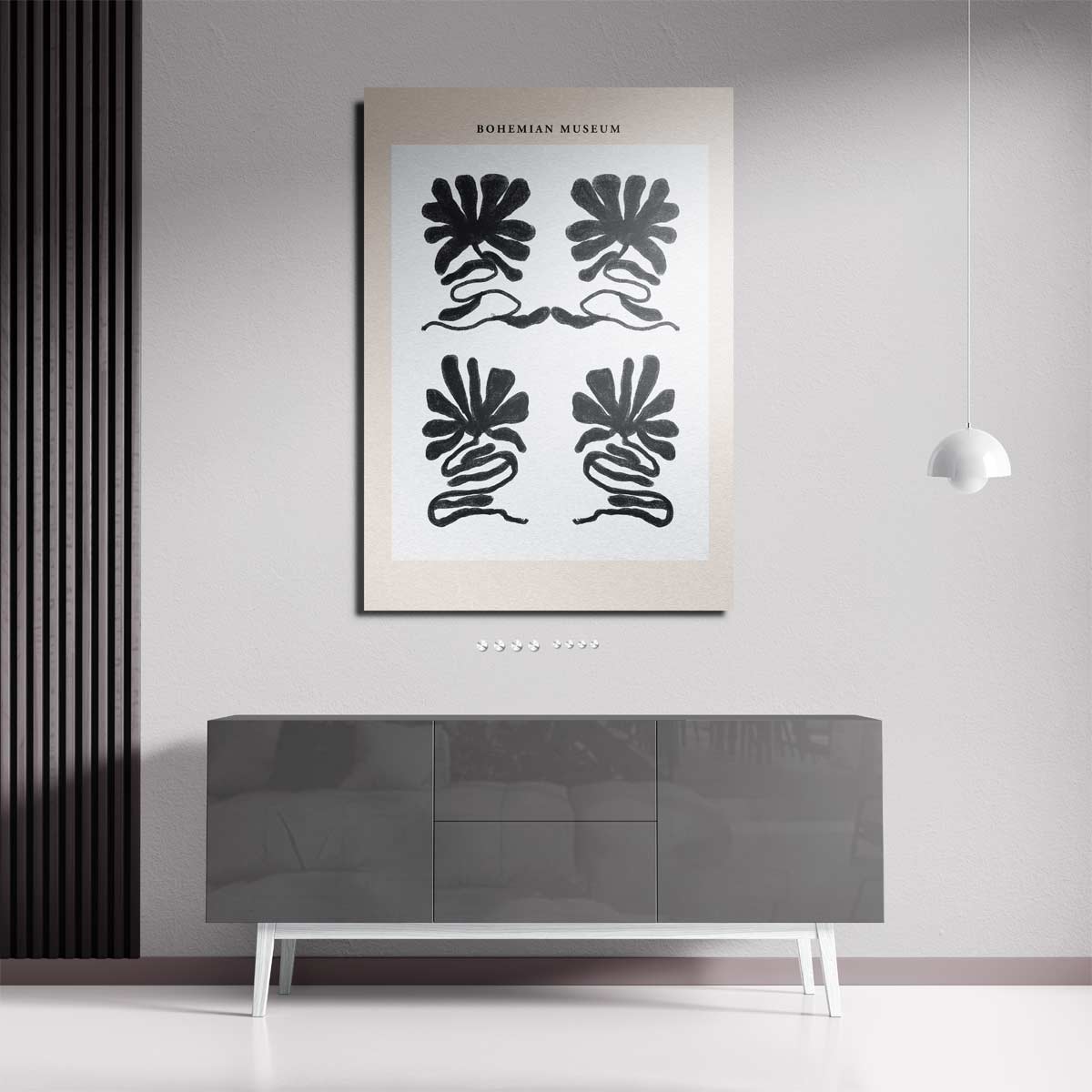 Organische Herhaling Kunstwerk-canvas-dibond-plexiglas-wanddecoratie-WallArtistic