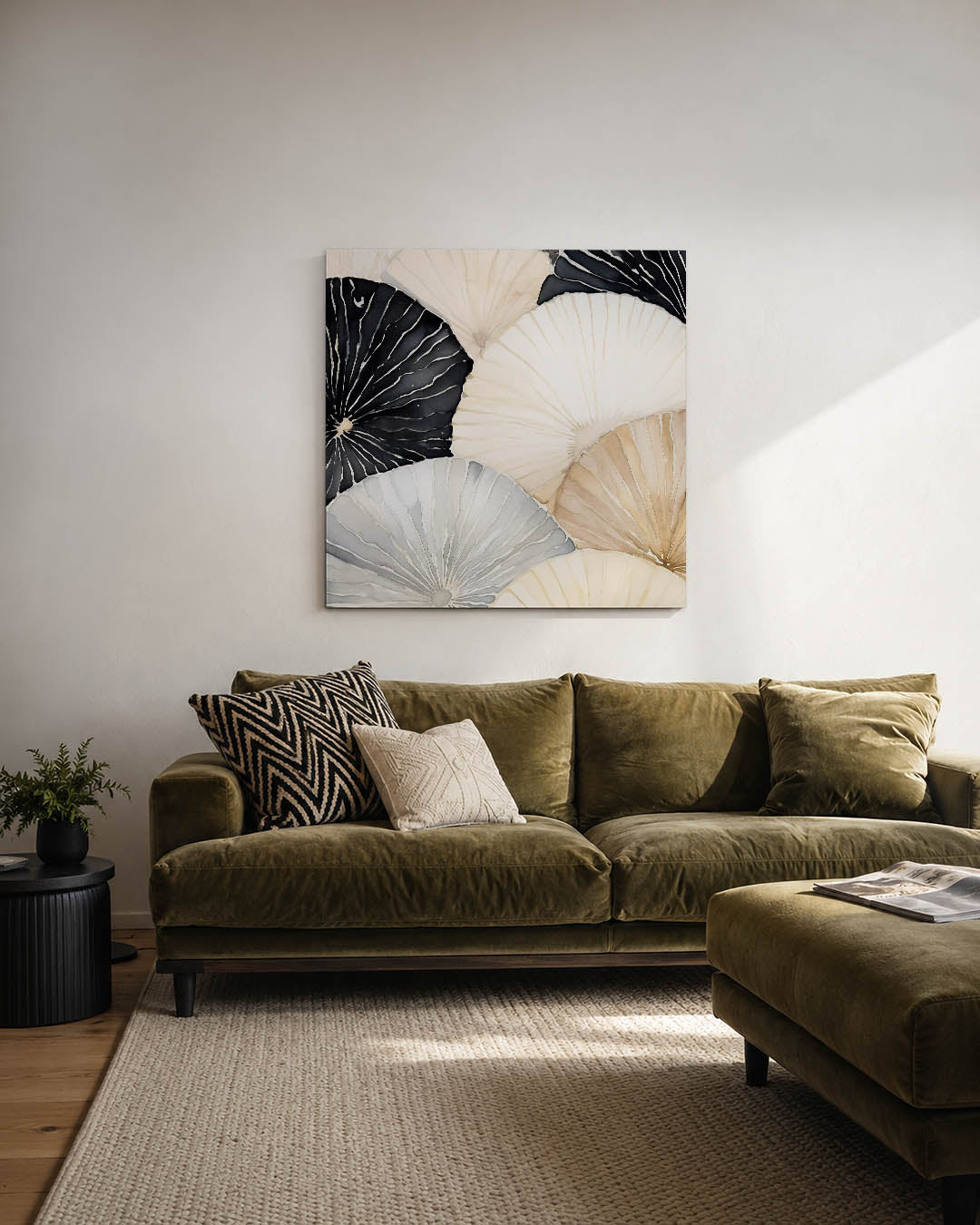 Organische vormen Kunstwerk