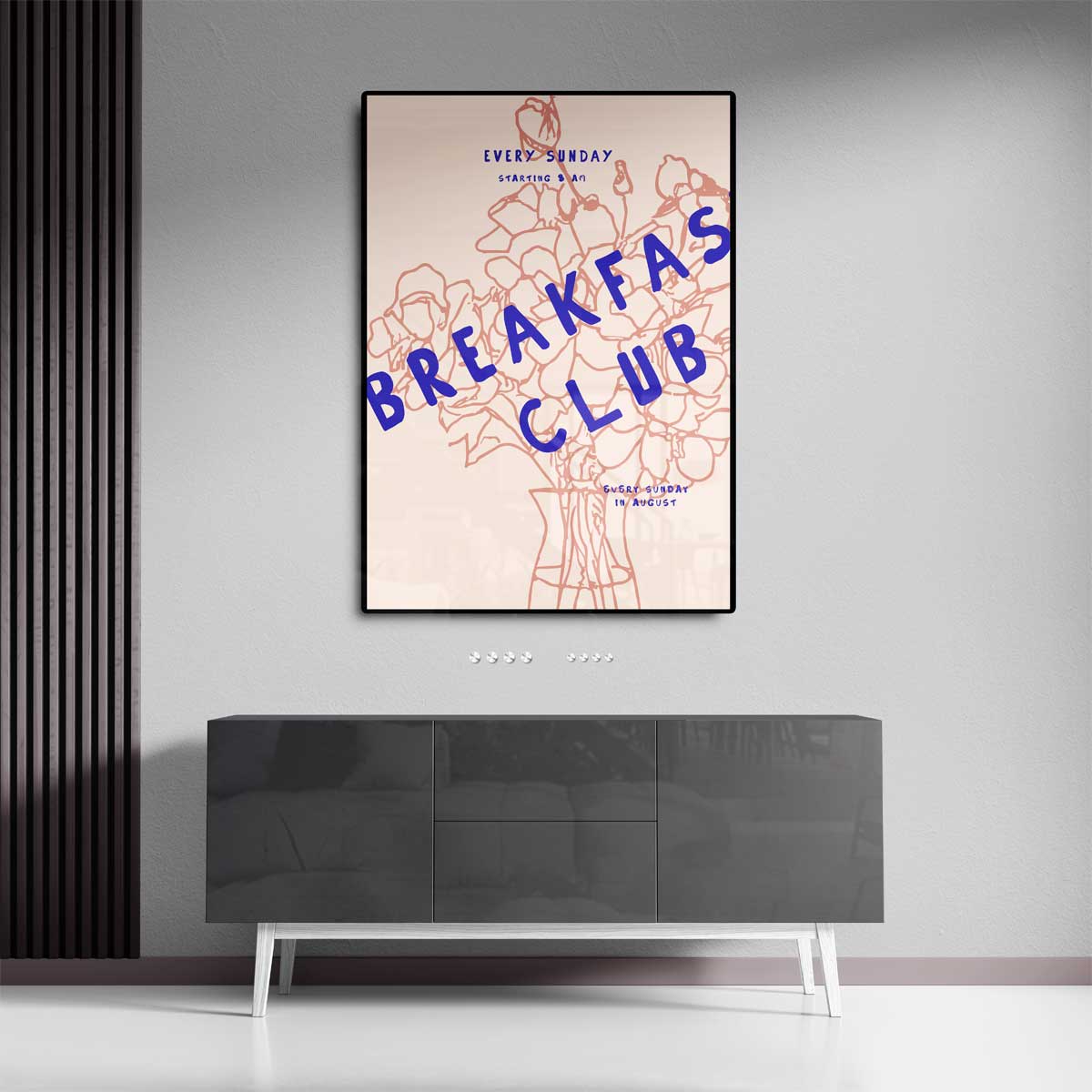 Breakfast Club Zondagochtend Poster