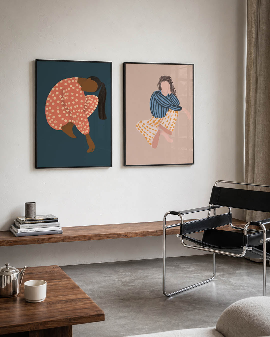 Vorm en kleur Posterset