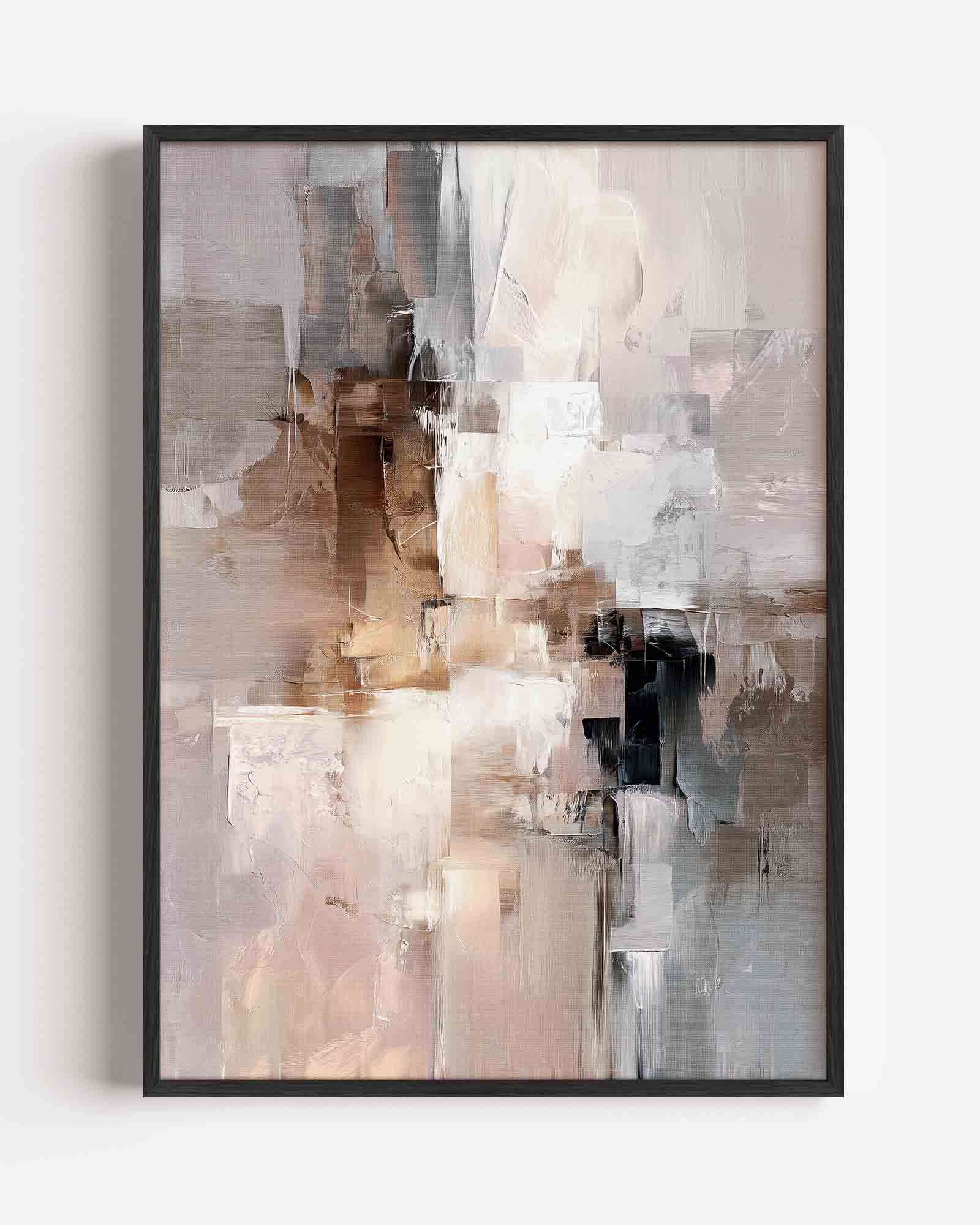 Abstracte vormen Poster