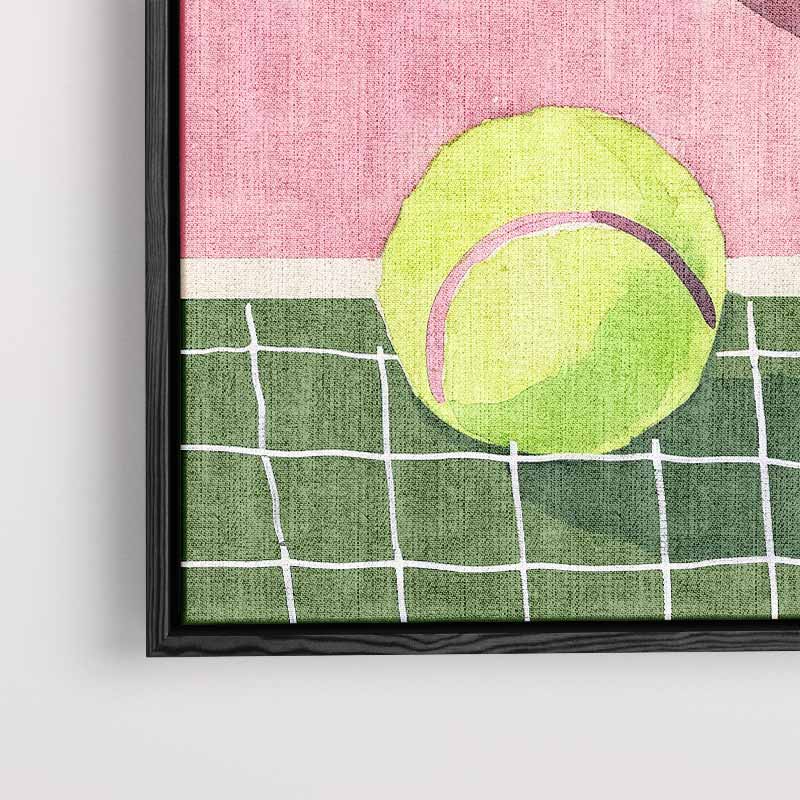 Tennis Dromen Kunstwerk-canvas-dibond-plexiglas-wanddecoratie-WallArtistic