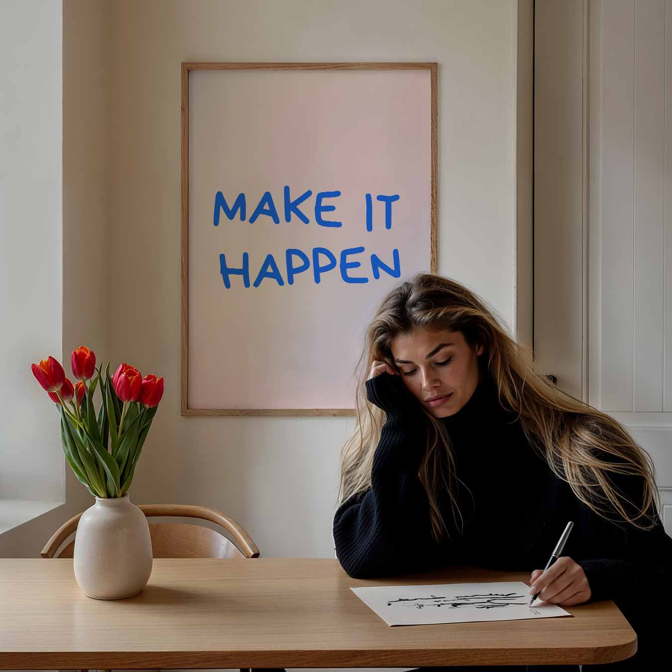 Motivatieposter Make It Happen Poster