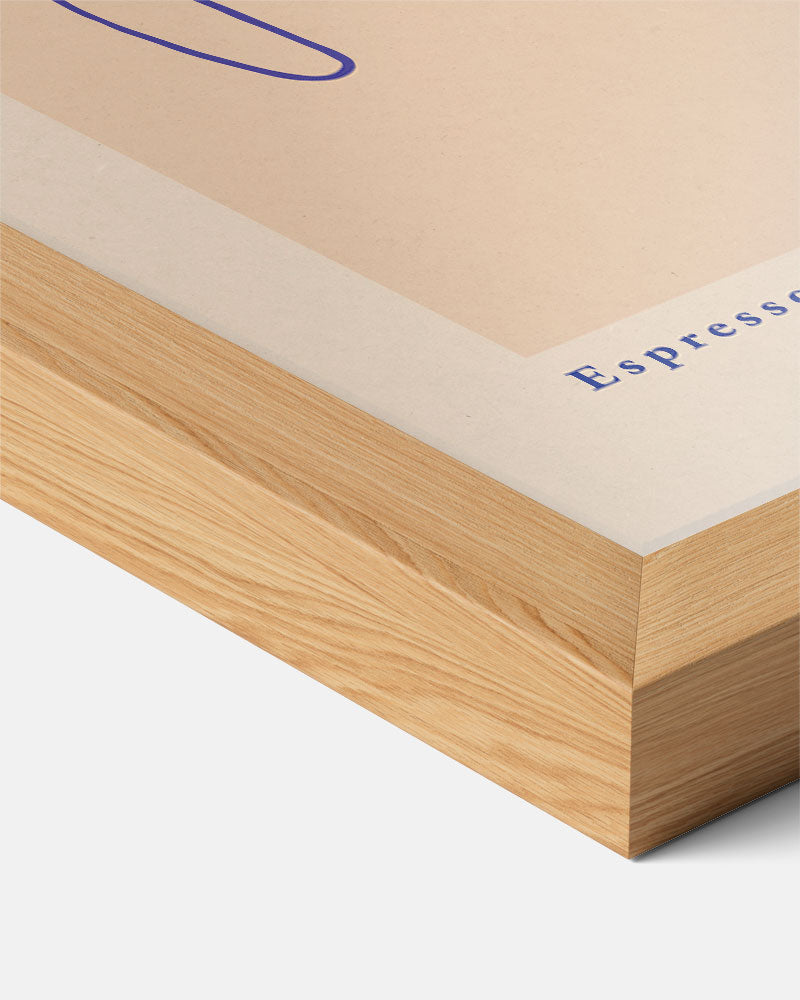 Moderne Eettafel Illustratie Poster-WallArtistic