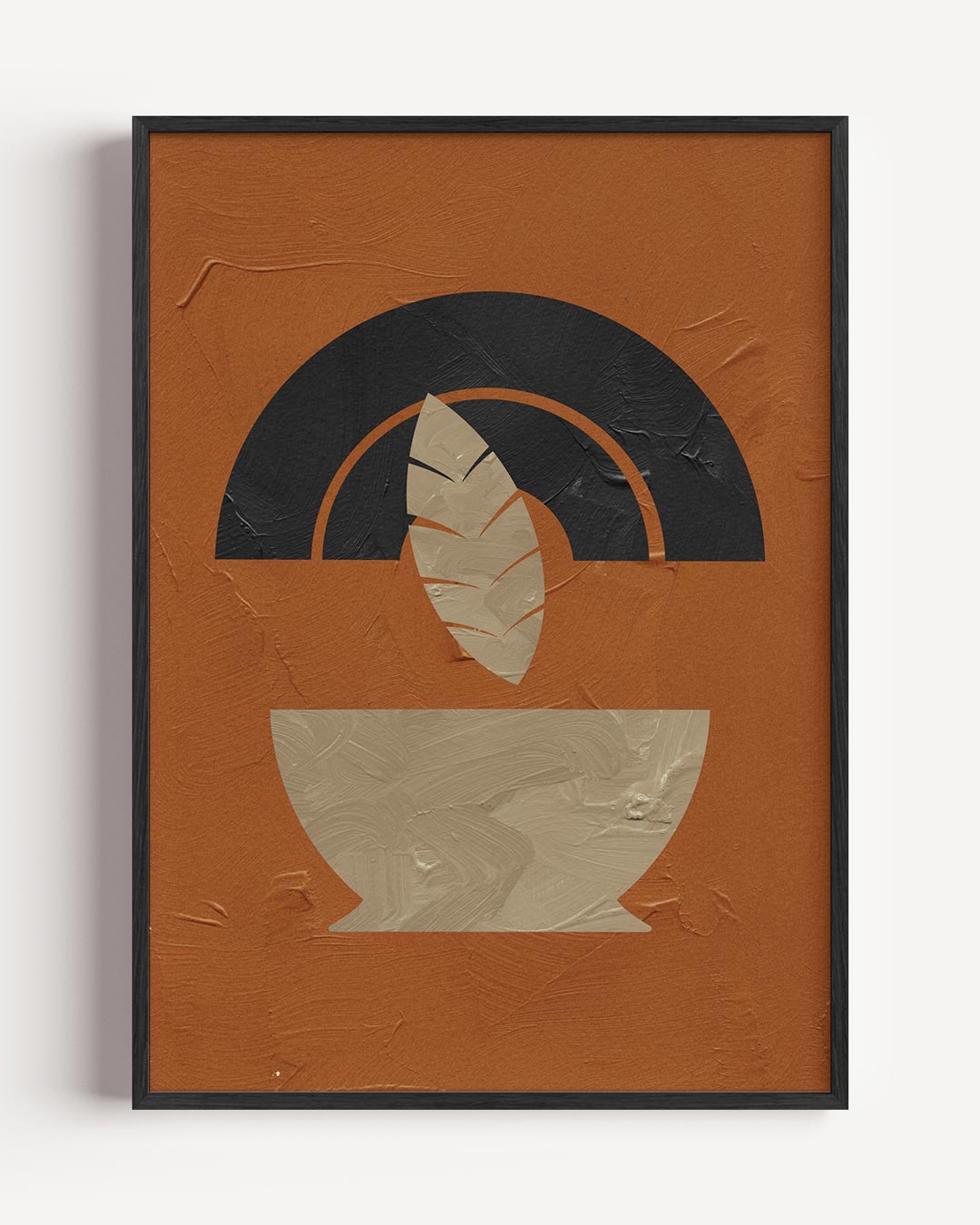 Moderne Abstracte Kunst Poster-WallArtistic