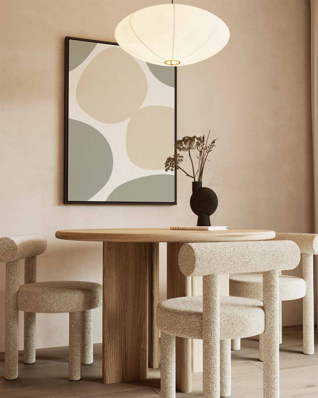 Organische Vormen Wanddecoratie Kunstwerk-canvas-dibond-plexiglas-wanddecoratie-WallArtistic