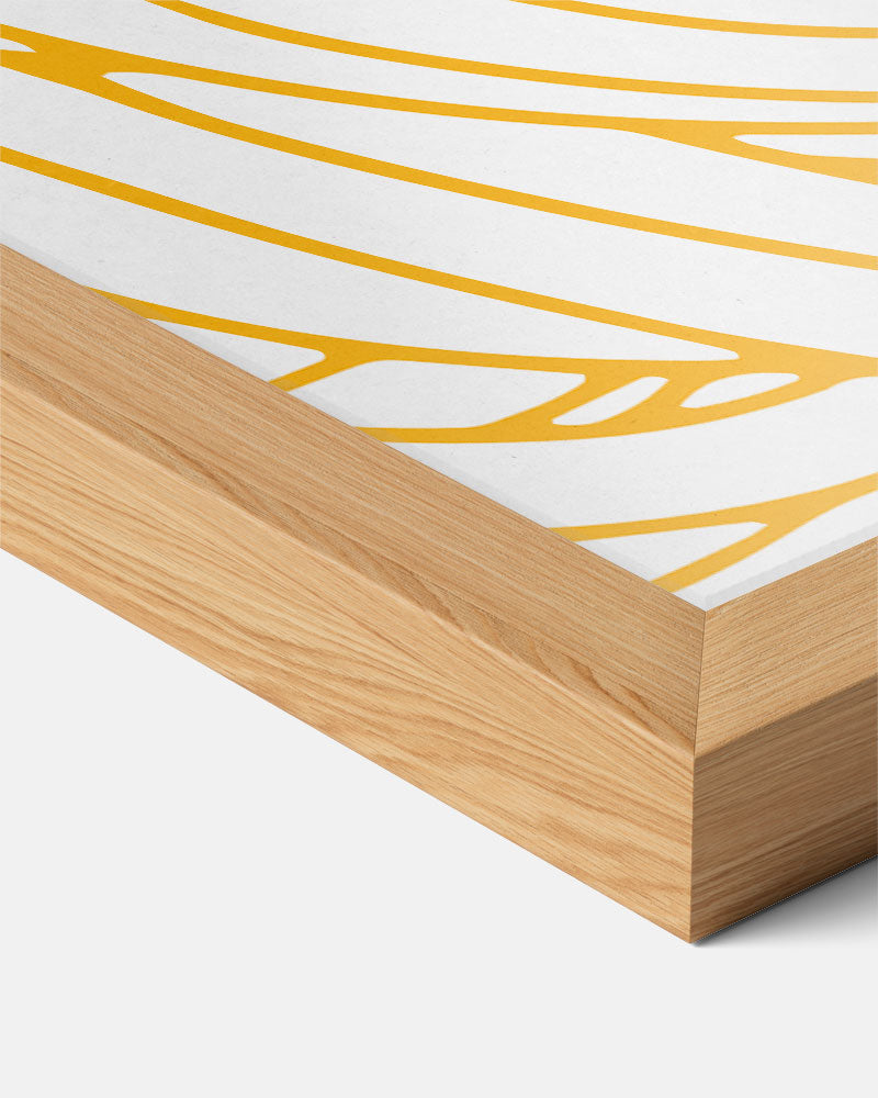 Liefdevolle Gouden Krullen Poster-WallArtistic