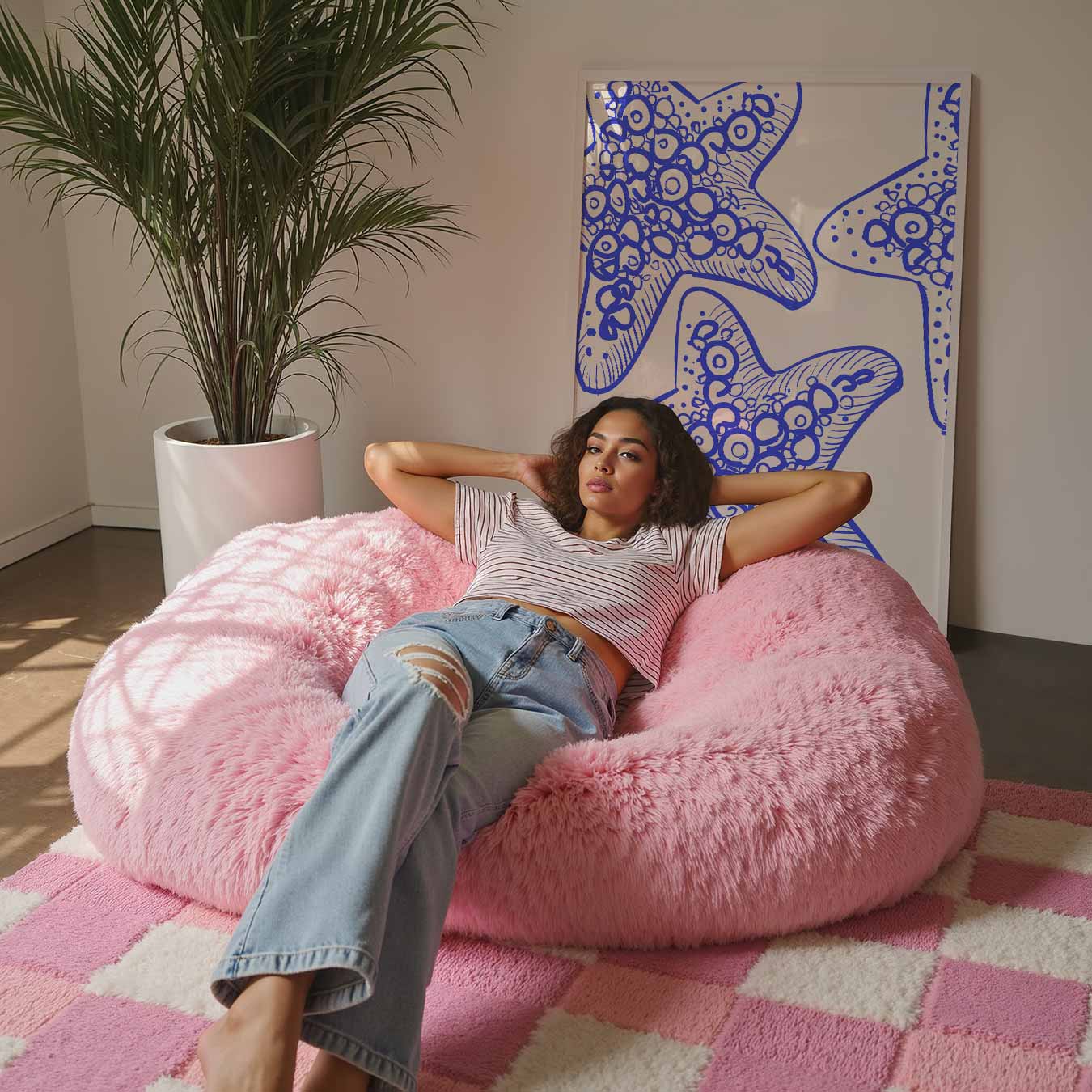 Zeesterren Paradijs Poster-WallArtistic