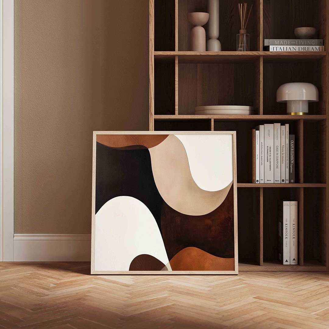 Abstracte vormen Poster