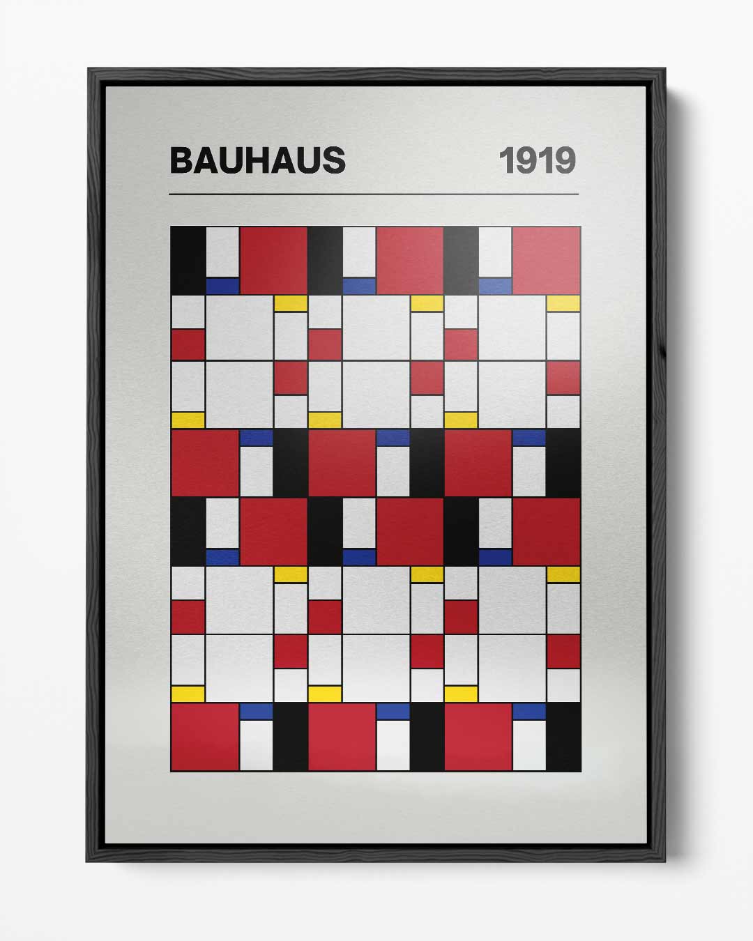 Bauhaus 1919 Stijlvol Kunstwerk Kunstwerk