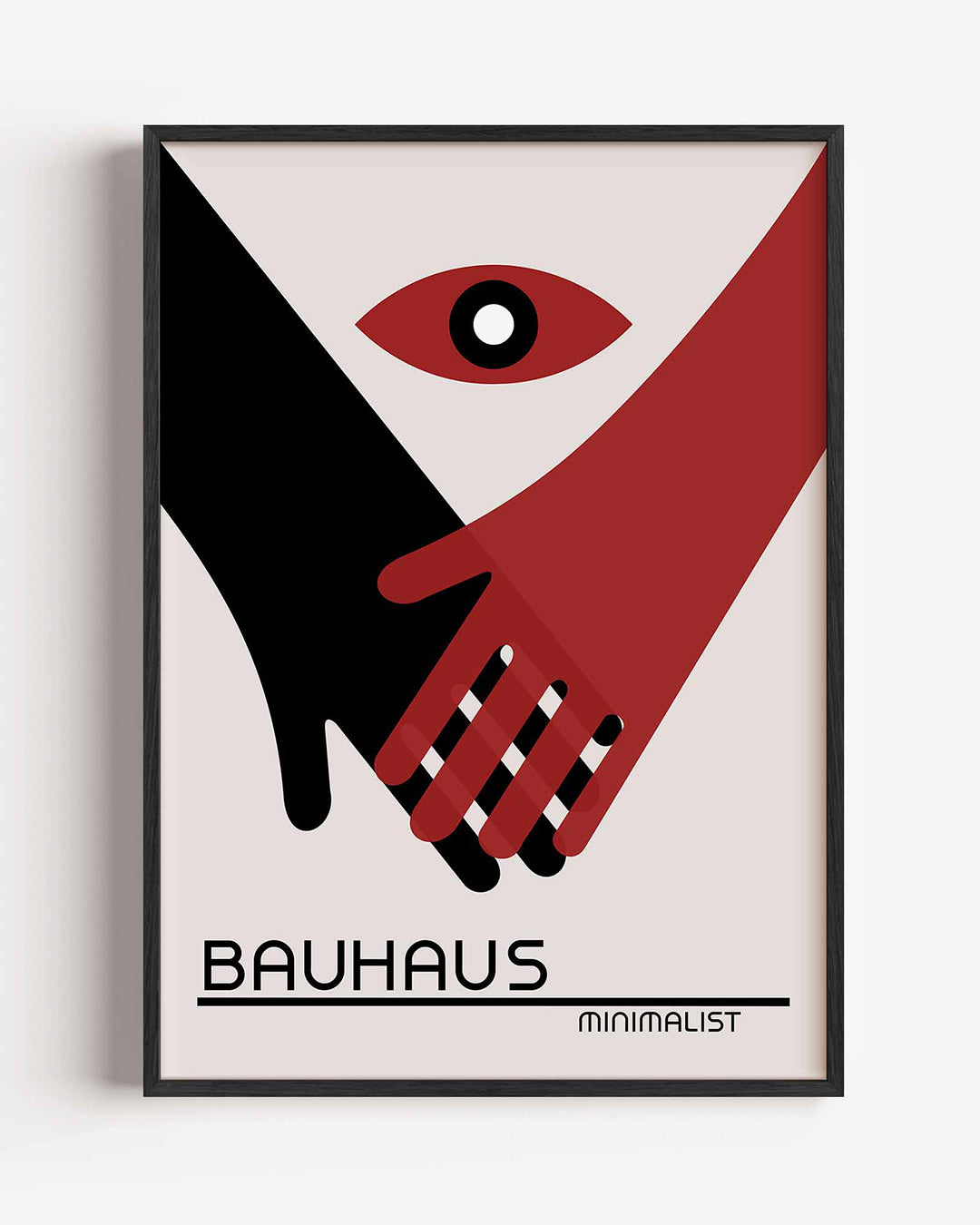 Handen en oog Poster