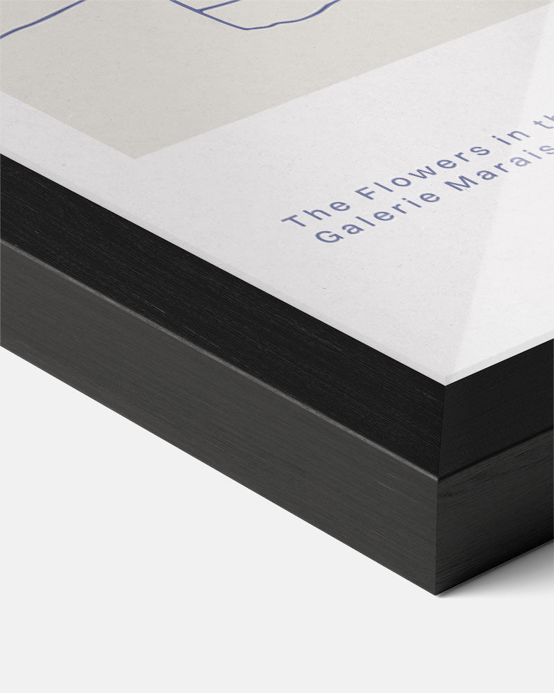 Stijlvolle Eettafel Illustratie Poster-WallArtistic