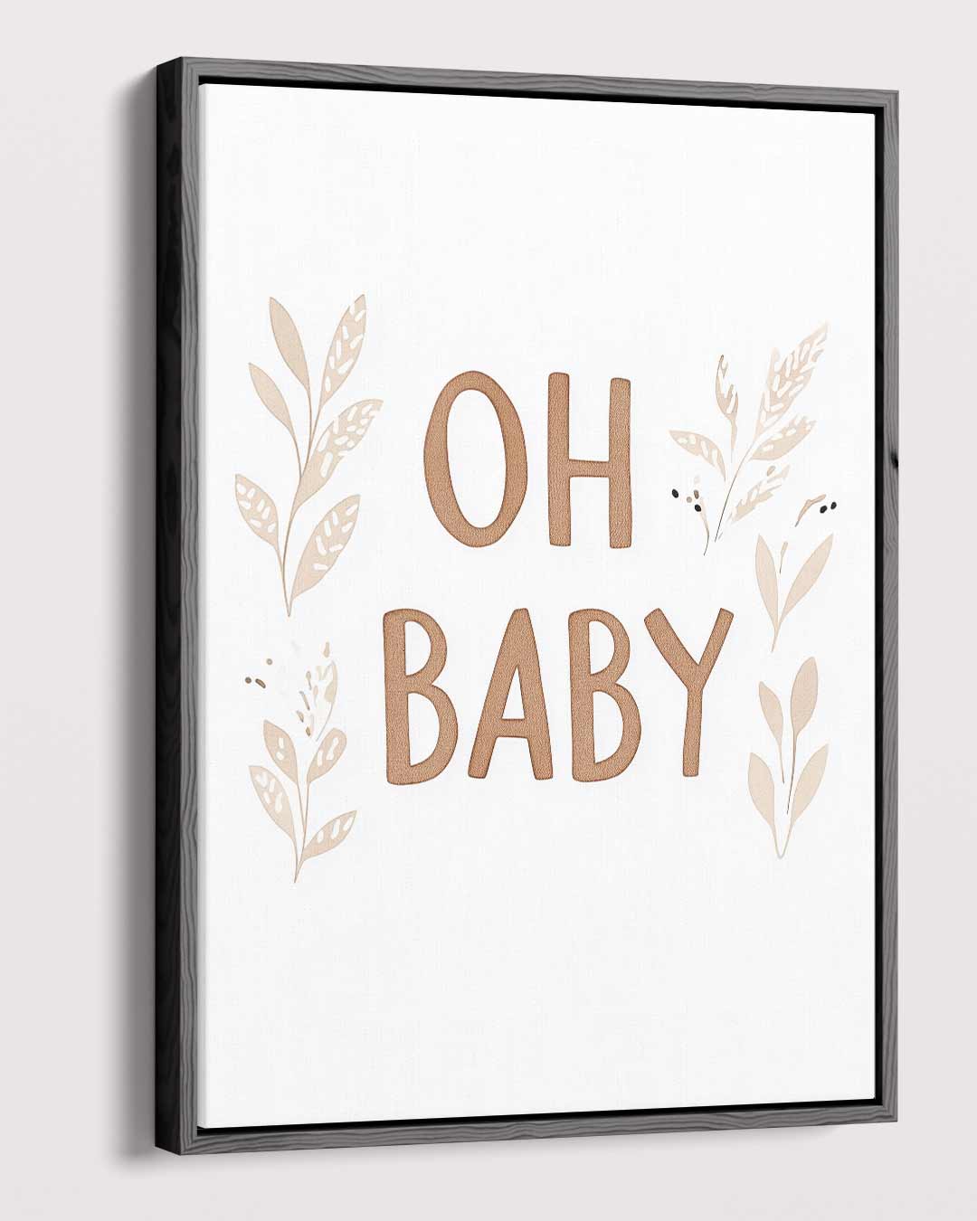 Oh Baby Wanddecoratie Kunstwerk-canvas-dibond-plexiglas-wanddecoratie-WallArtistic