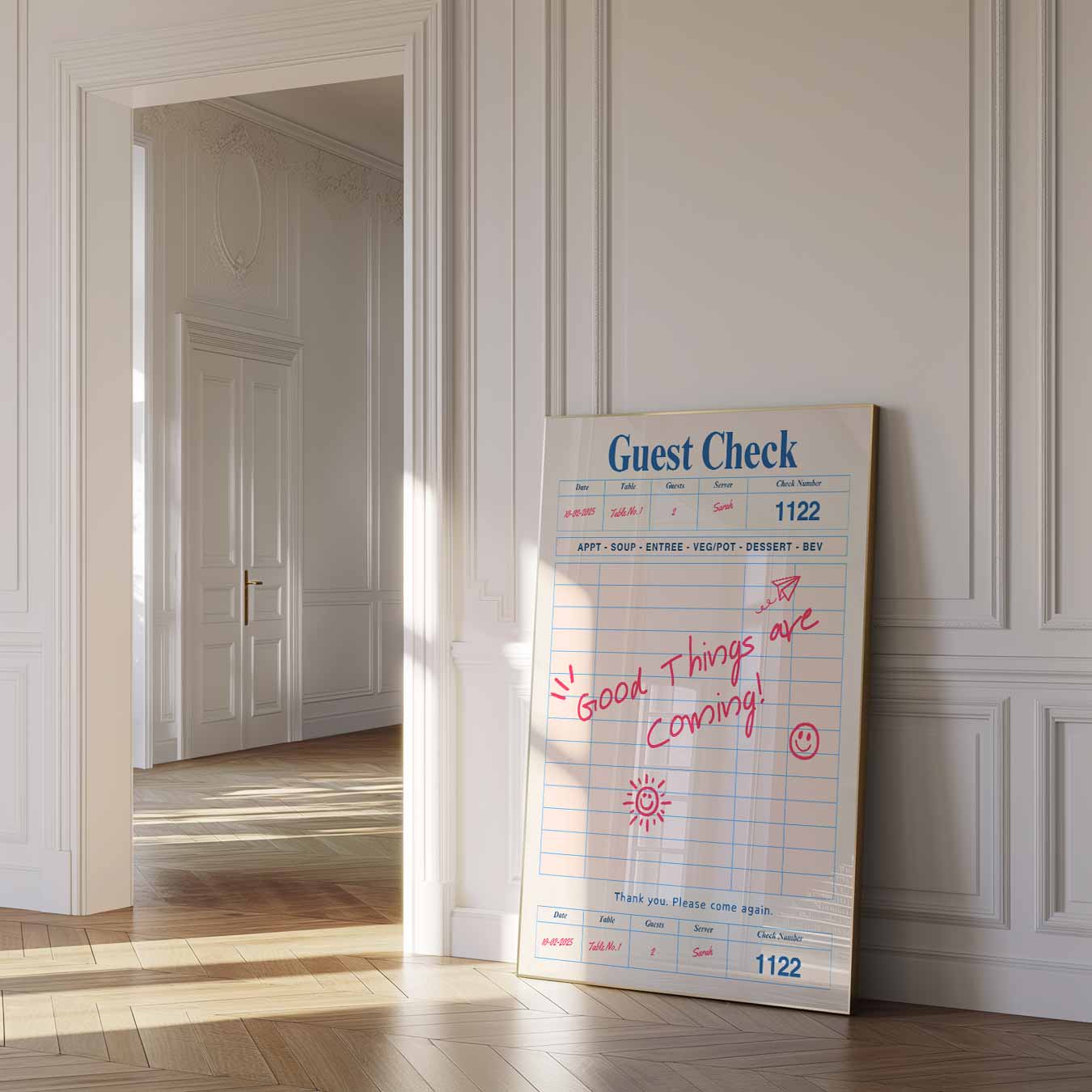 Optimistische Toekomst Poster-WallArtistic