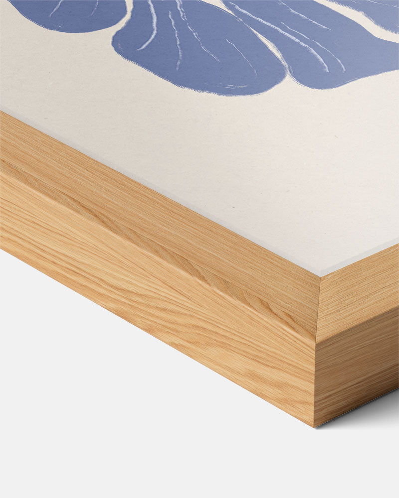 Moderne Bloemenkunst Poster-WallArtistic