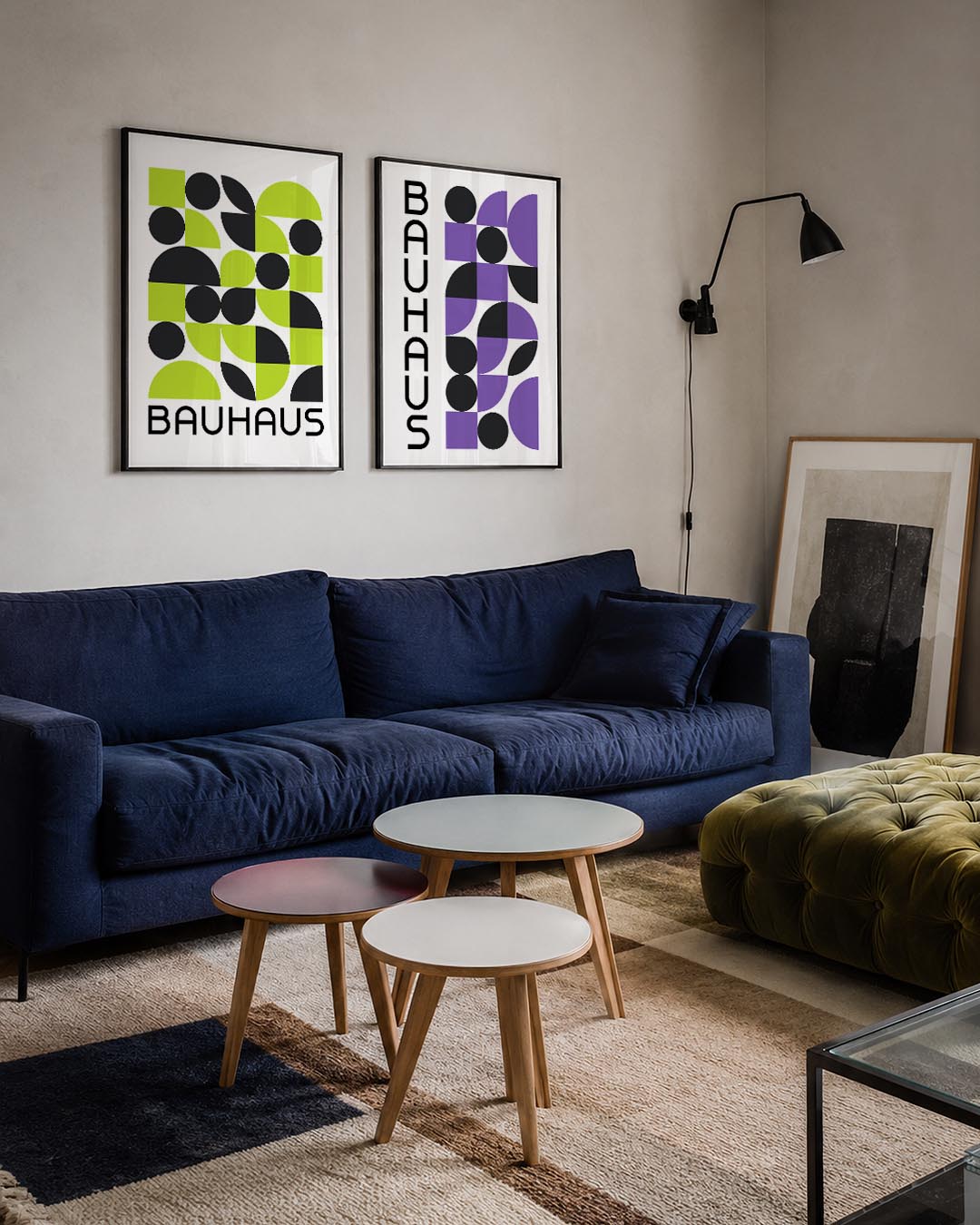 Vormen en vlakken Posterset