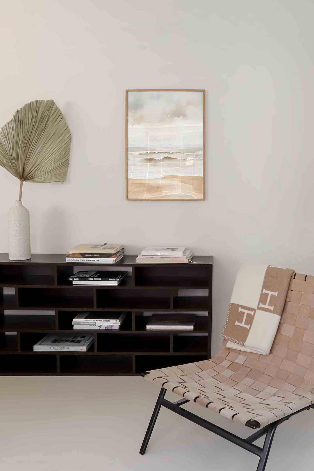 Strand en zee Poster