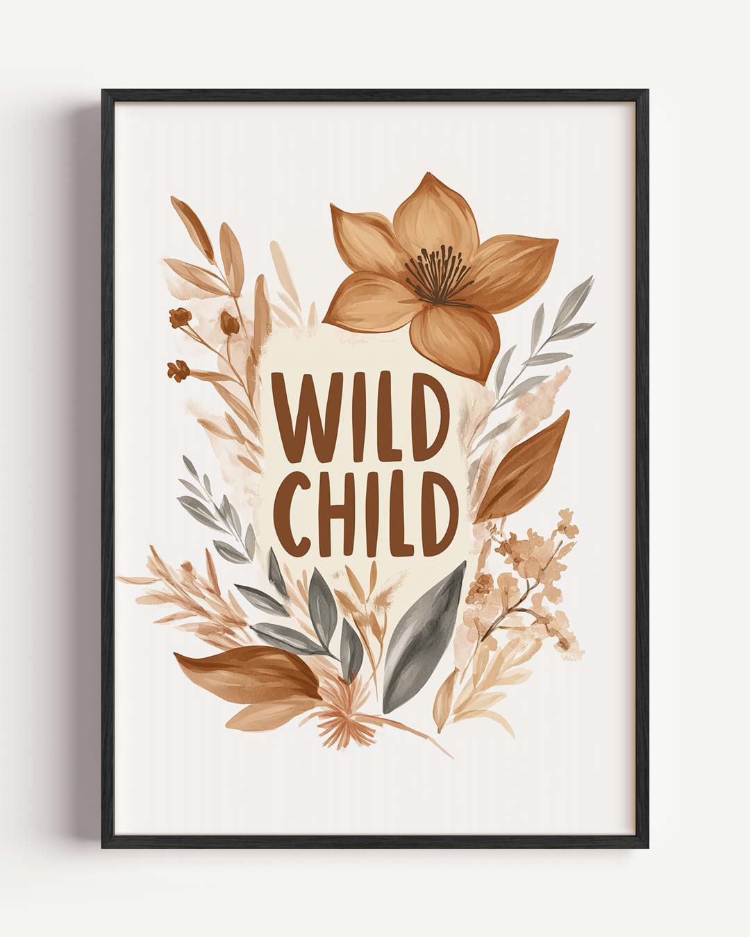 Wild Child Botanische Poster-WallArtistic