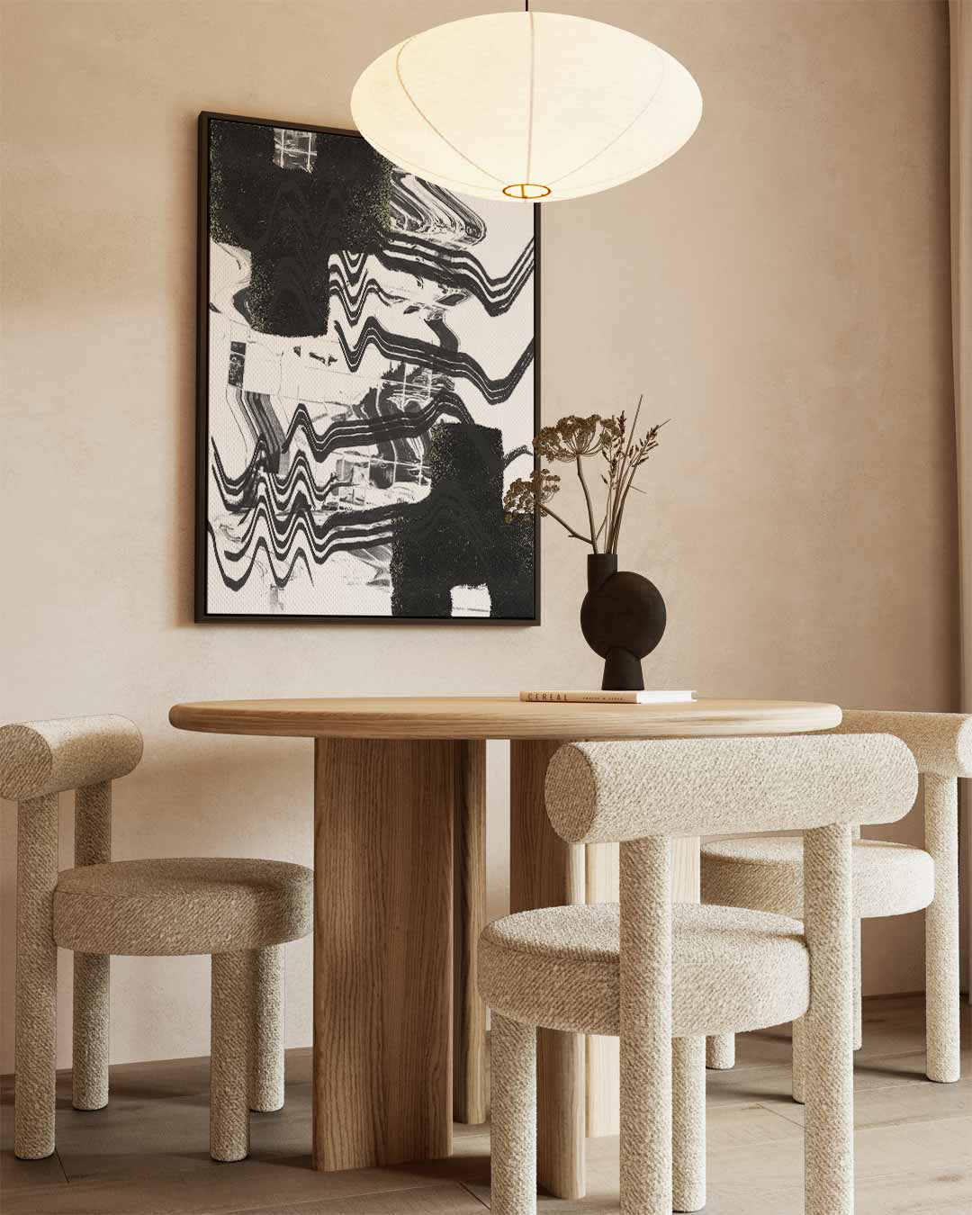 Dynamische Golven Kunstwerk-canvas-dibond-plexiglas-wanddecoratie-WallArtistic