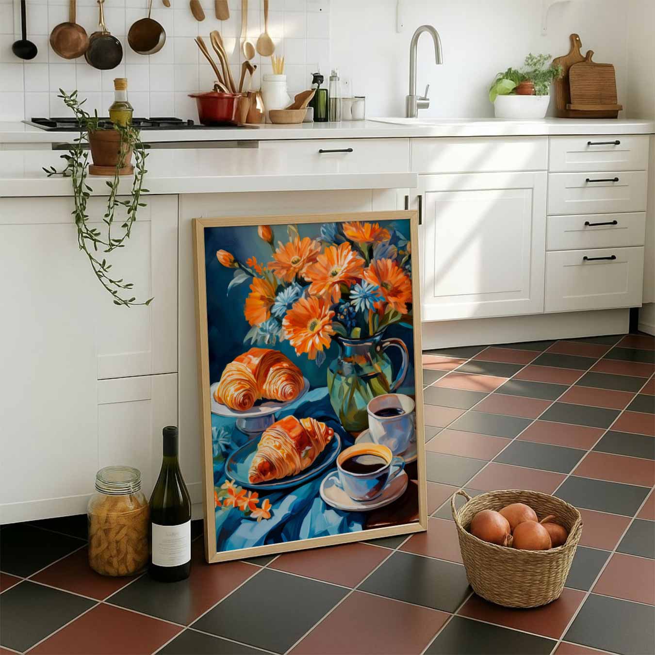 Rustieke Ontbijt Sfeerposter-WallArtistic