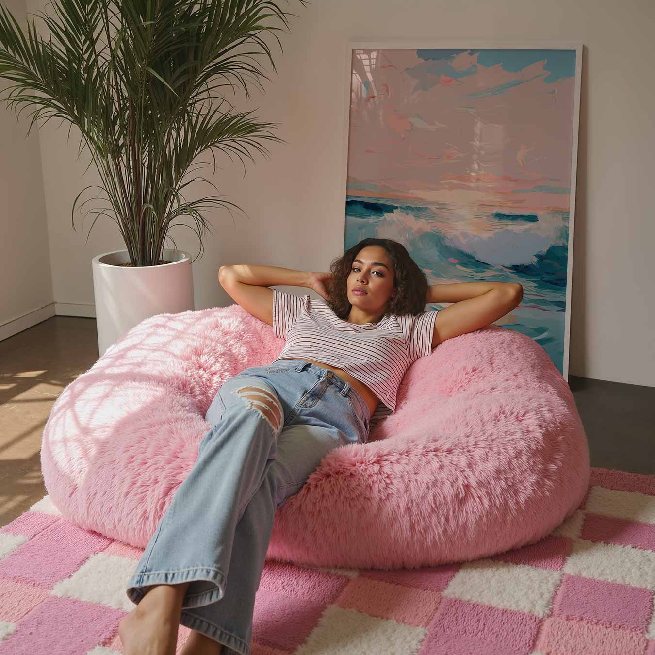 Zonsondergang aan Zee Poster-WallArtistic