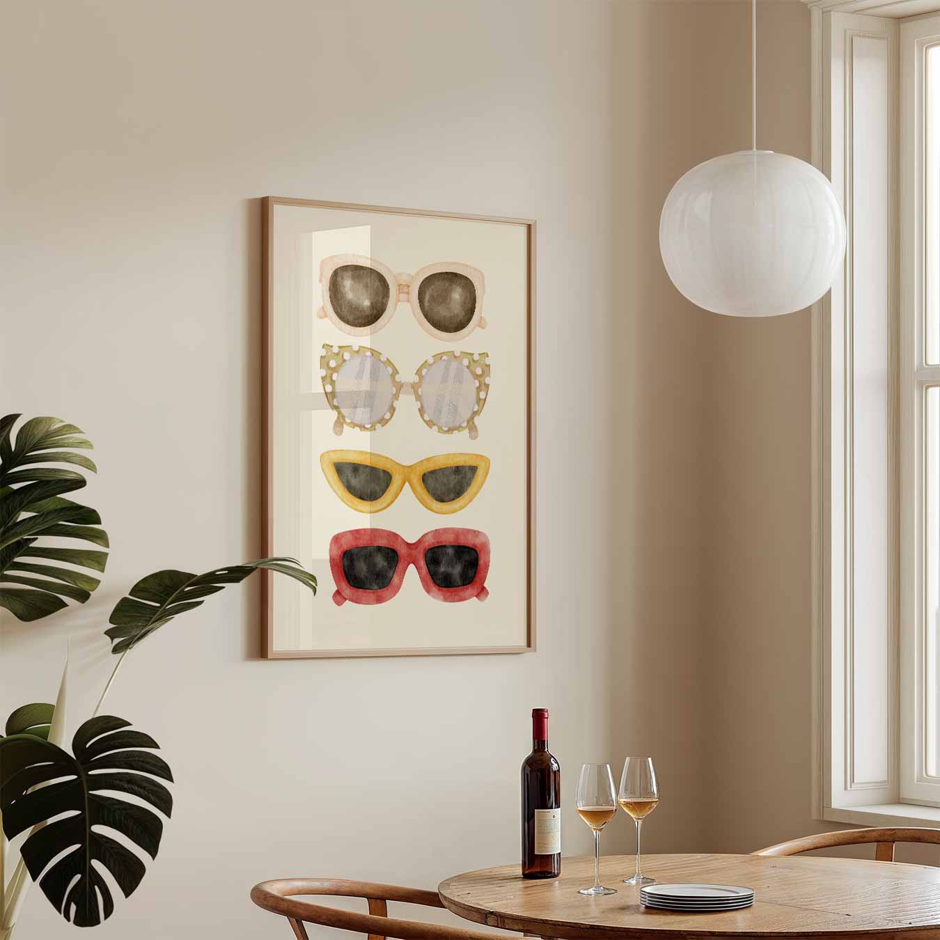 Zonnebrillen Collectie Poster-WallArtistic