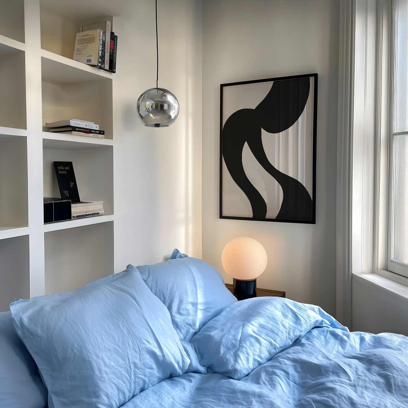 Abstracte Elegantie Wall Art Poster-WallArtistic