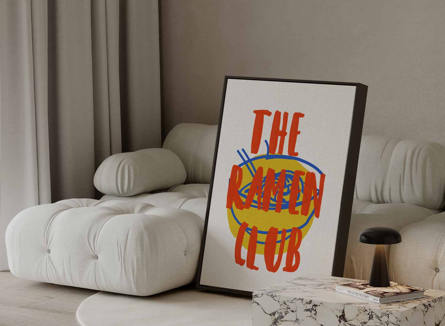 Ramen Club Kunstwerk-canvas-dibond-plexiglas-wanddecoratie-WallArtistic