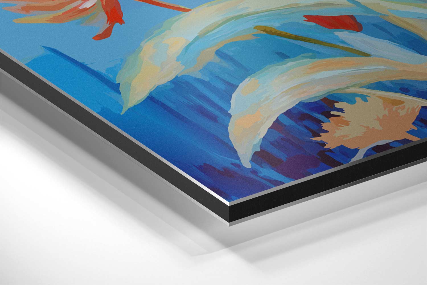 Zonnig Bloemenspektakel Kunstwerk-canvas-dibond-plexiglas-wanddecoratie-WallArtistic