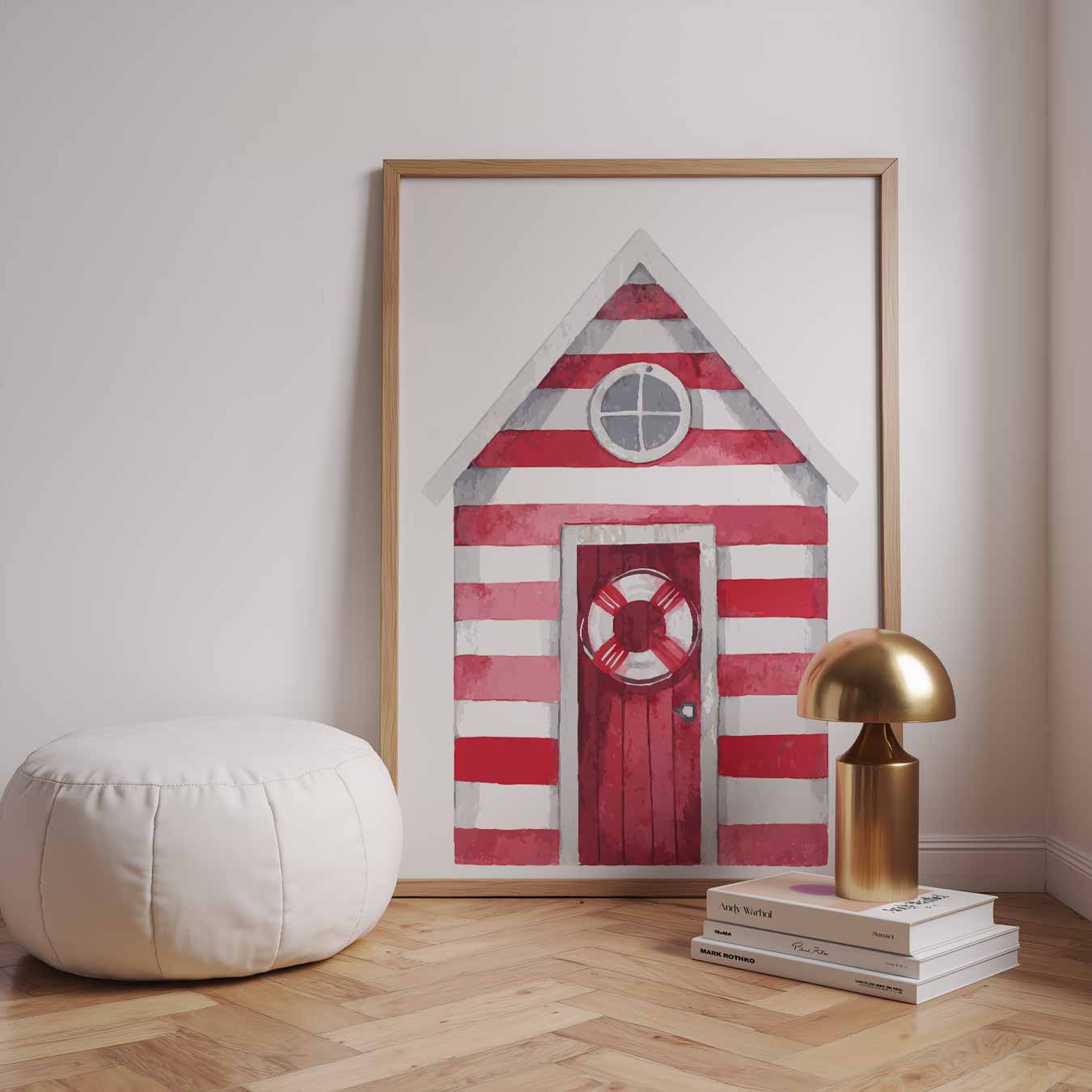 Strandhuisje Poster