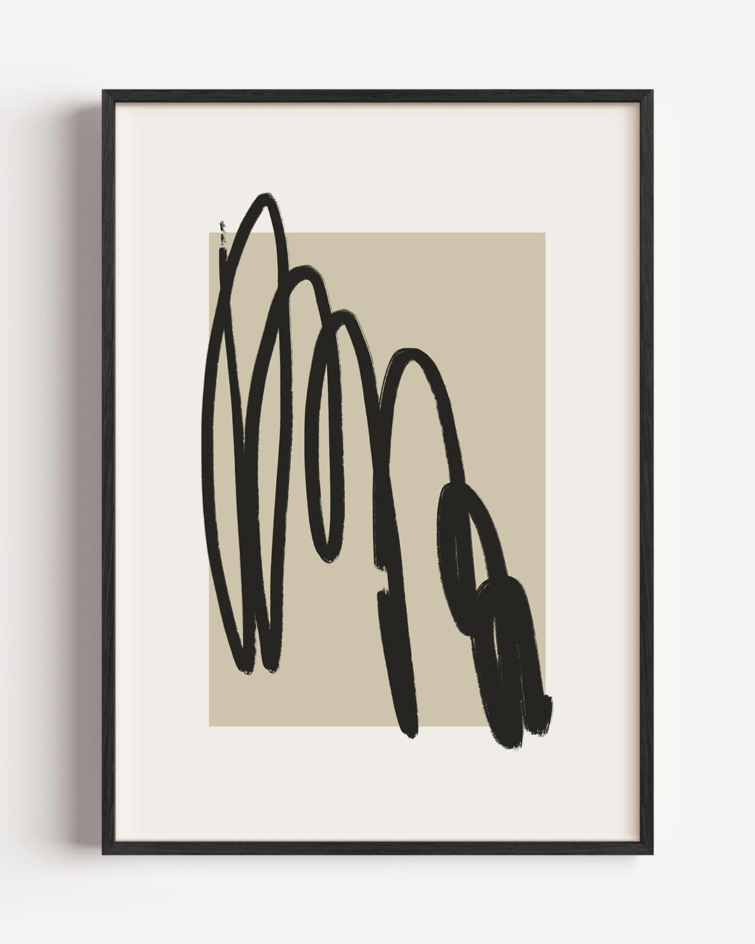 Moderne Abstracte Kunstposter-WallArtistic