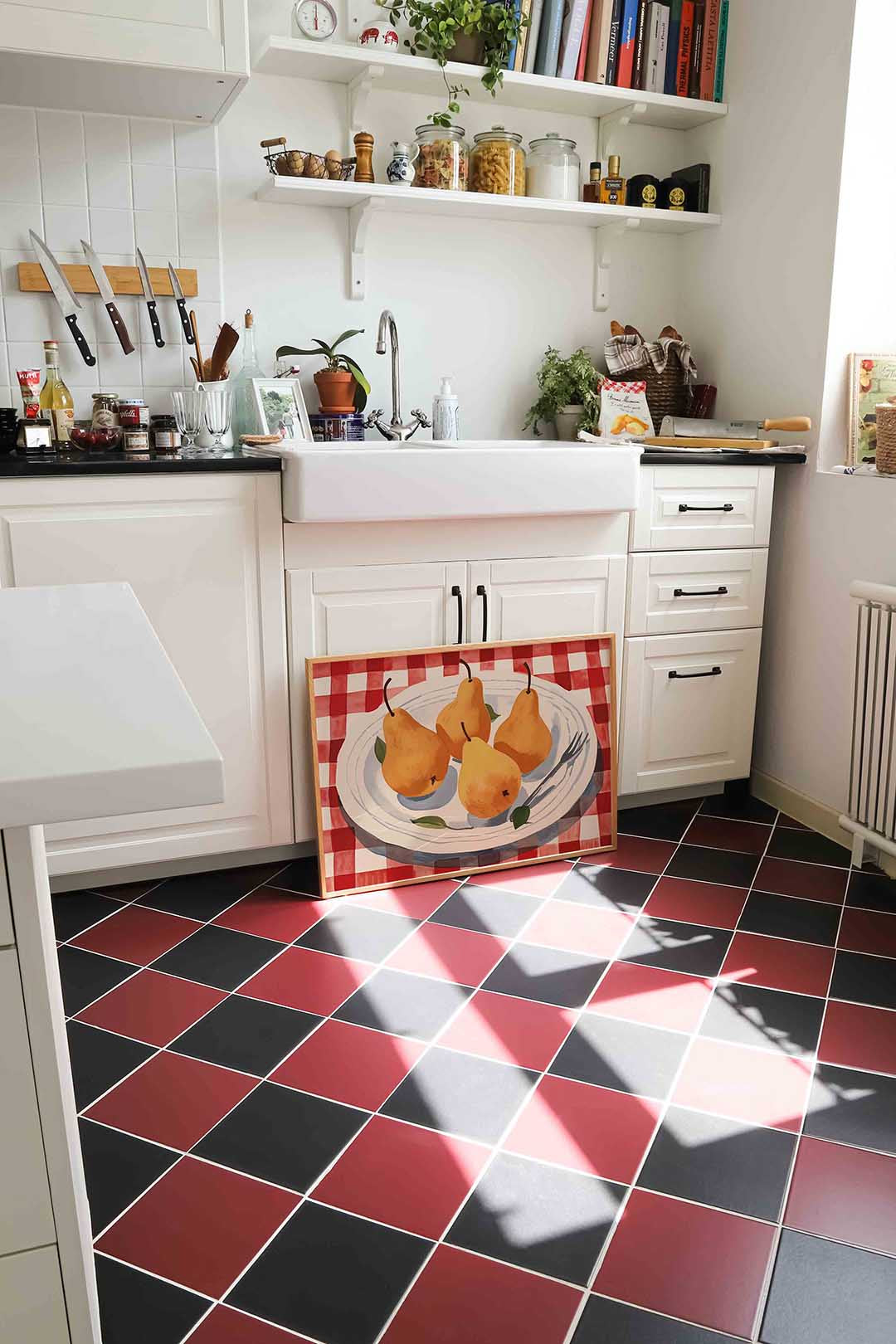 Peren op bord Poster