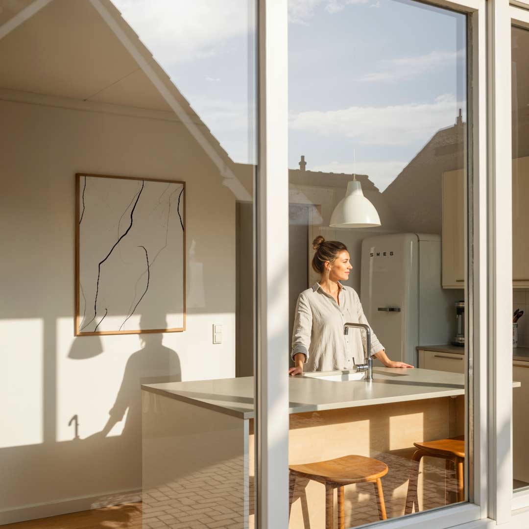 Minimalistische Abstracte Lijnkunst Poster-WallArtistic