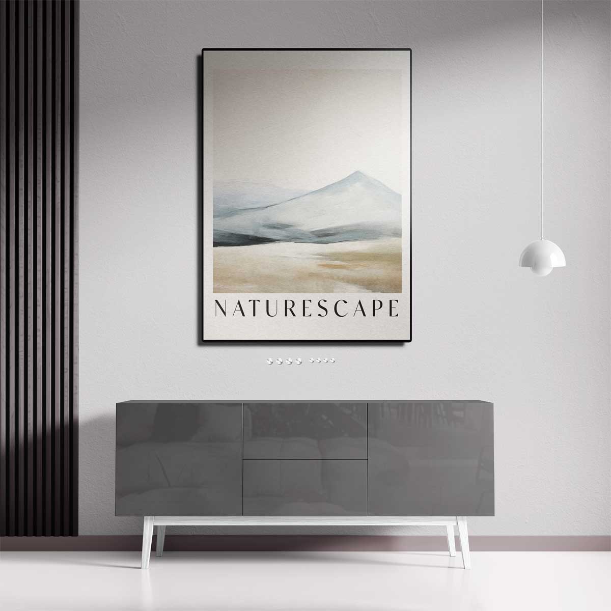 Rustgevende Landelijke Horizon Kunstwerk-canvas-dibond-plexiglas-wanddecoratie-WallArtistic