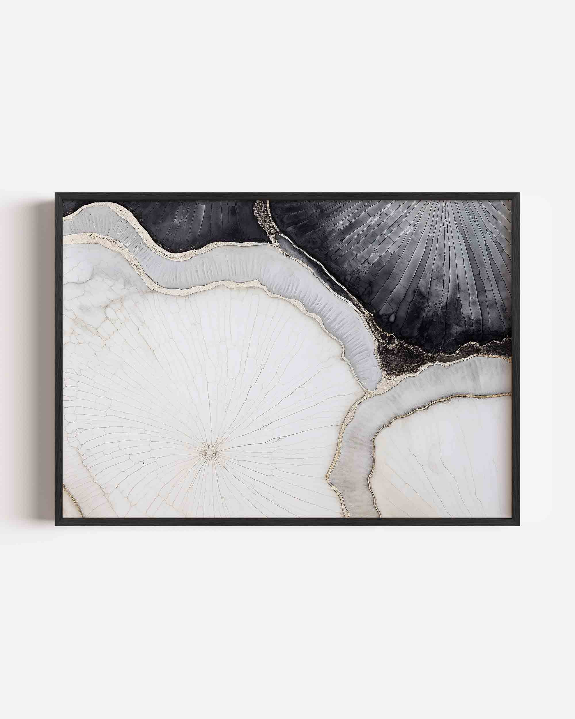 Abstracte lagen Poster