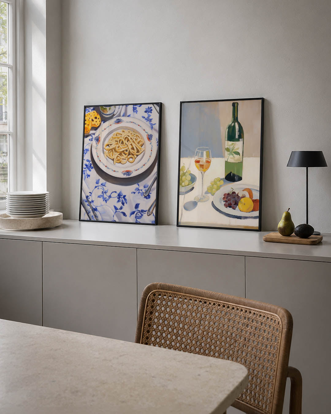 Eettafel harmonie Posterset