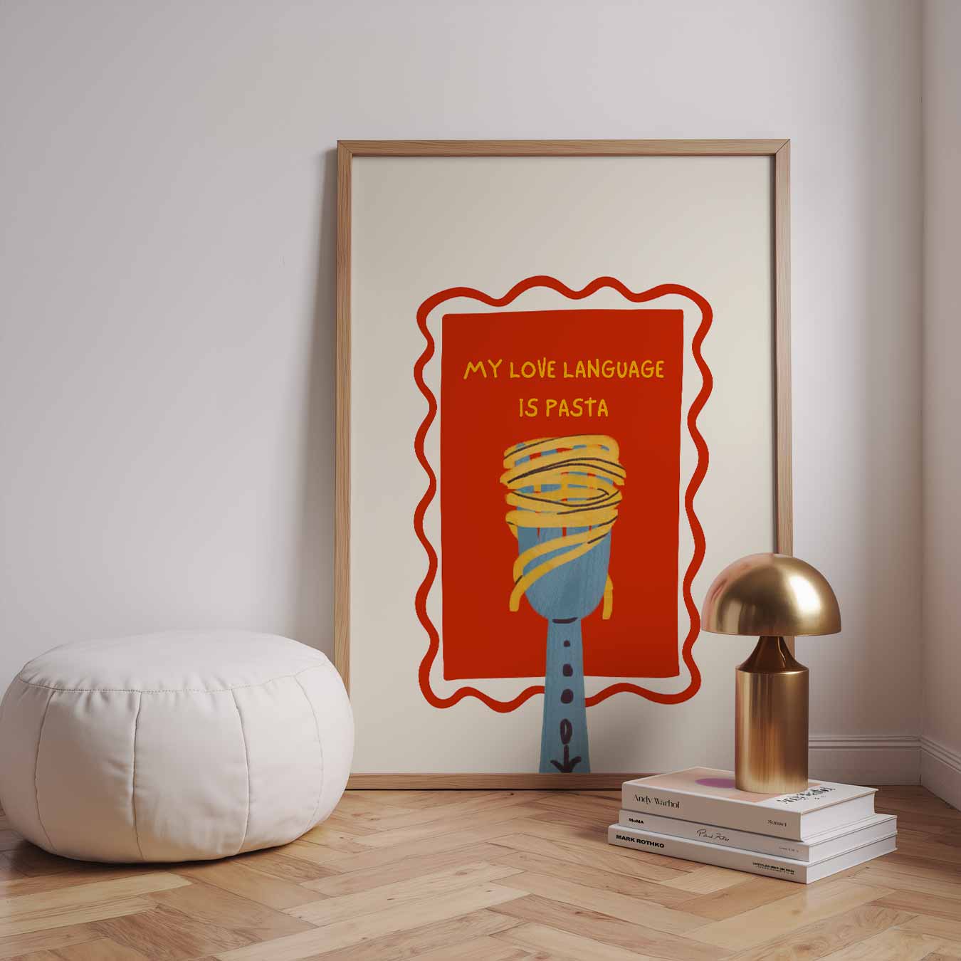 Pasta Liefdestaal Poster