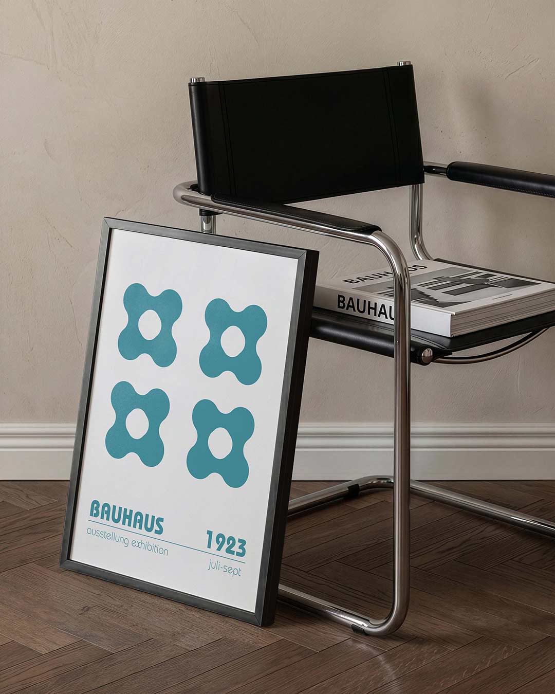 Vormritme en kleur Poster