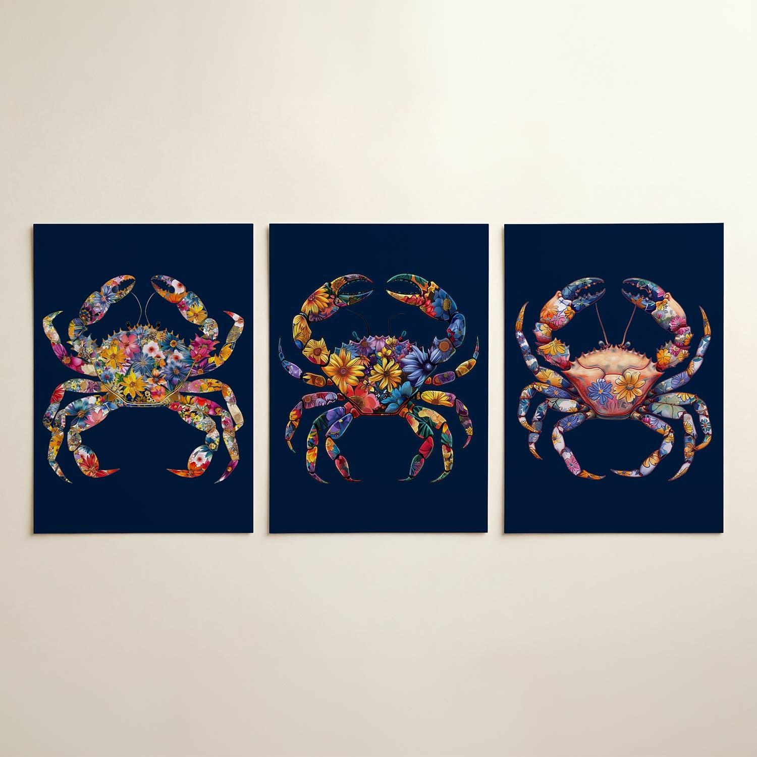 Bloemenkrab Posterset