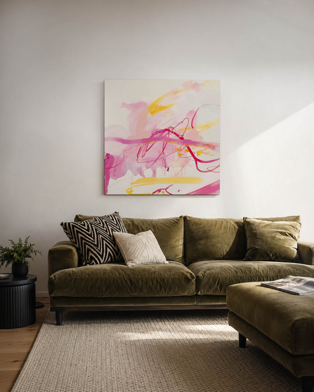 Kleurencompositie Kunstwerk