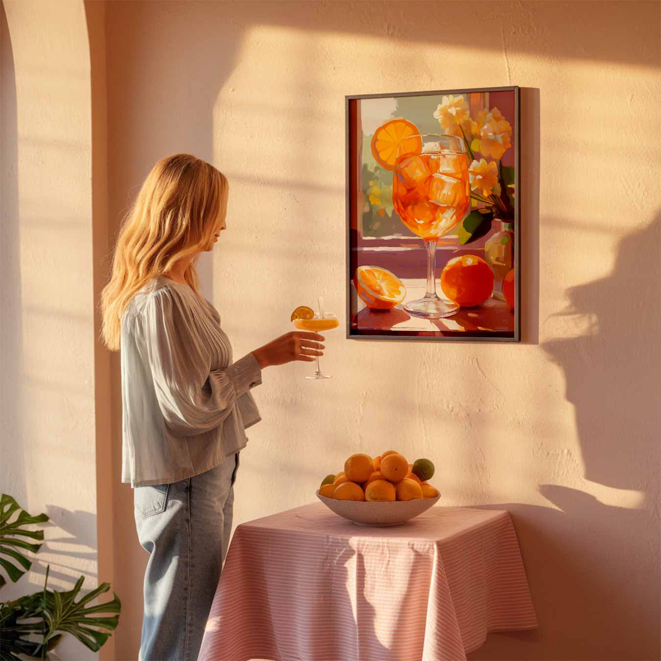 Zomerse Citrus Poster-WallArtistic