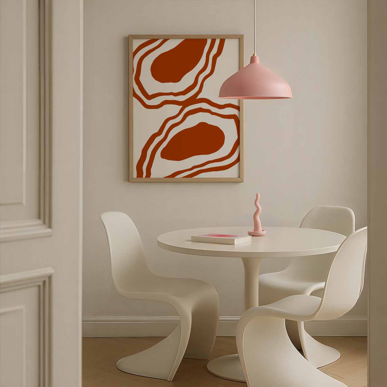 Organische Abstractie Poster-WallArtistic