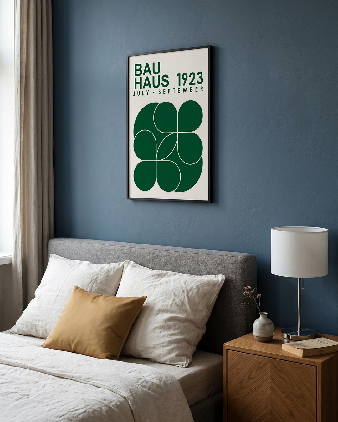 Vorm en lijnenspel Poster