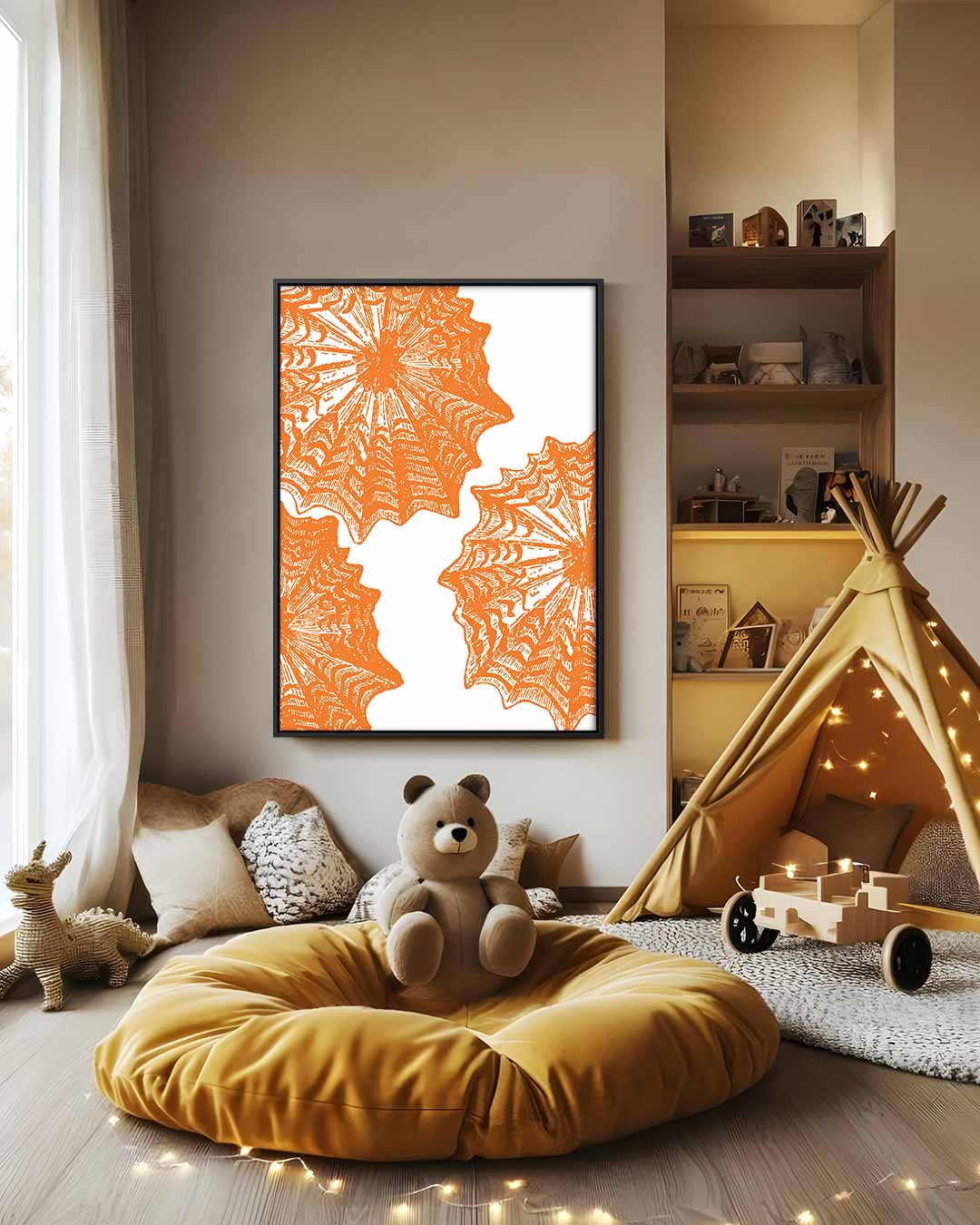 Zonnige Stalen Kunstwerk-canvas-dibond-plexiglas-wanddecoratie-WallArtistic