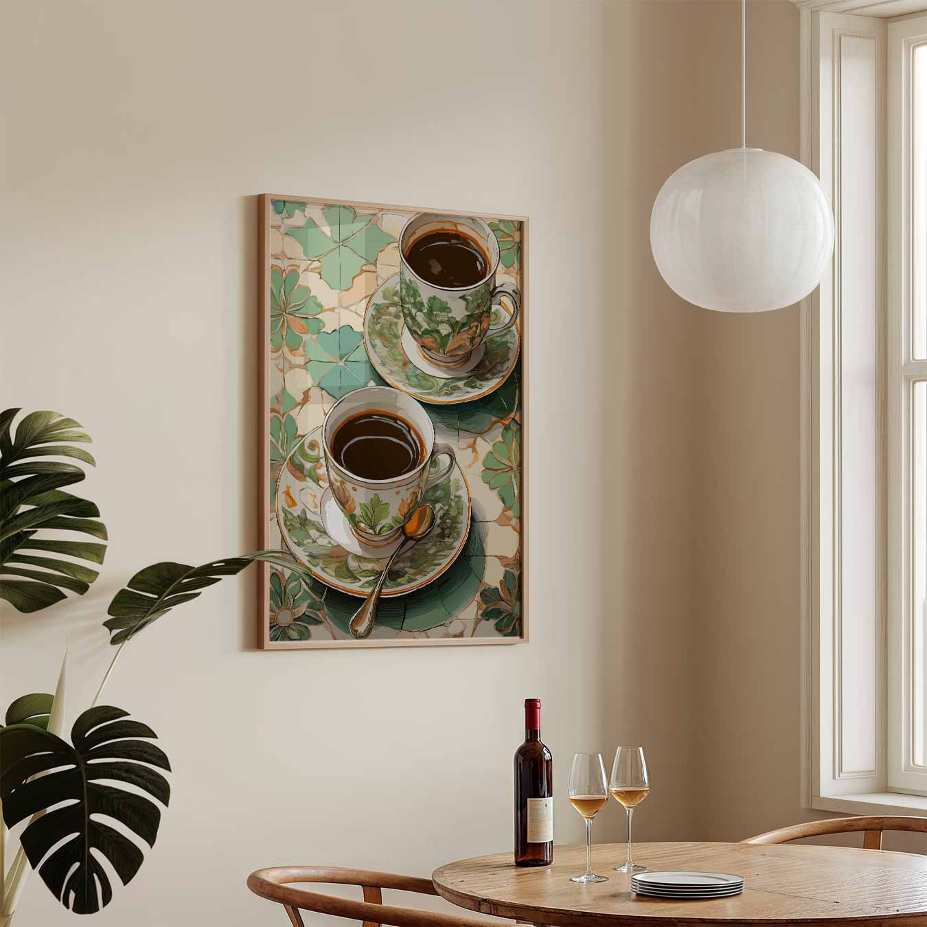 Botanische Koffietijd Poster