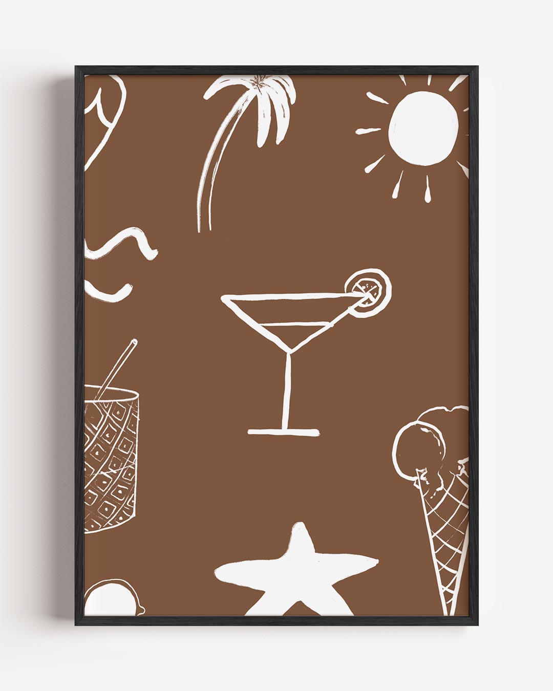 Zomerse Sfeer Poster-WallArtistic